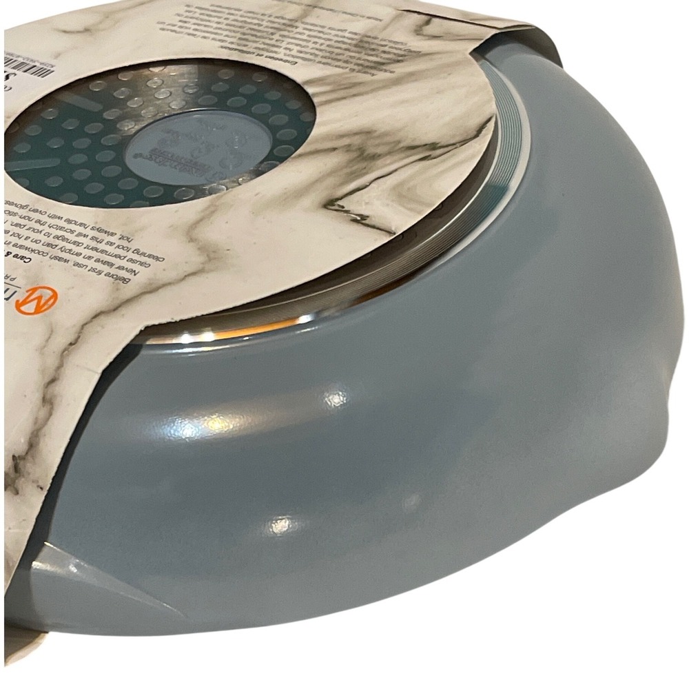 Masterclass Skillet 9.5" Blue Ombre Aluminum Ceramic Non-Stick Induction New